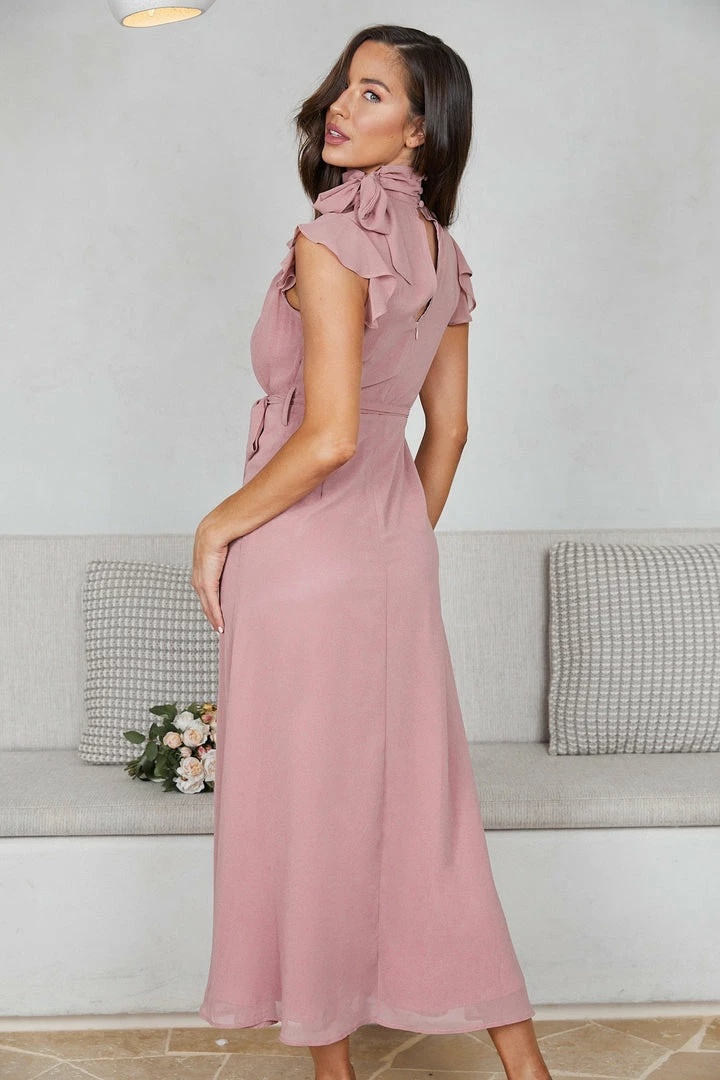 Desire Zita Dress - Dusty Pink 4 Desire Zita Dress - Dusty Pink