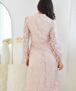 CSA (Lorraine Designs) Midi Dresses Zorane Dress - Blush