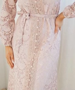 CSA (Lorraine Designs) Midi Dresses Zorane Dress - Blush