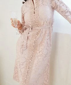 CSA (Lorraine Designs) Midi Dresses Zorane Dress - Blush