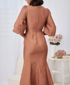 Wild Ginger Aimey Dress - Copper