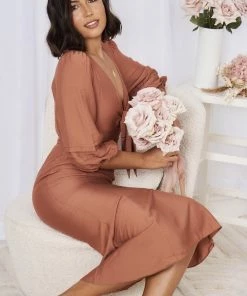 Wild Ginger Aimey Dress - Copper