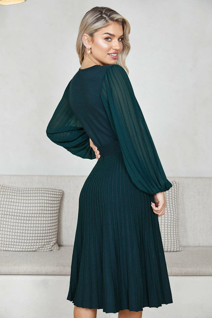 Spicy Sugar Abby Mae Dress - Green DRESSES 4 Spicy Sugar Abby Mae Dress - Green DRESSES