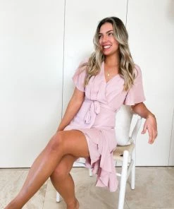 Style State DRESSES Alethea Dress - Blush