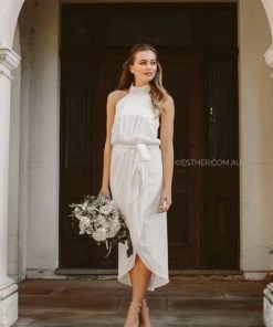 Esther Luxe DRESSES Amaryllis Dress - Ivory