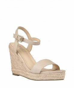 Verali Amaya Wedges - Nude Softee Footwear