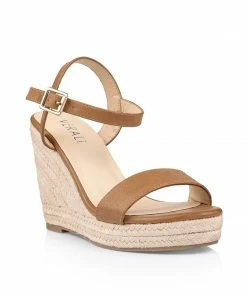 Verali Amaya Wedges - Tan Softee Footwear