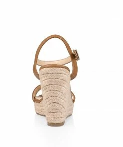 Verali Amaya Wedges - Tan Softee Footwear