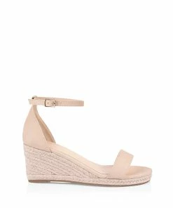 Verali Footwear Bobbie Low Wedge - Nude Softee