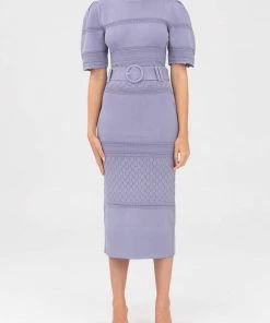 KEEPSAKE THE LABEL Bulletin Knit Skirt - Storm