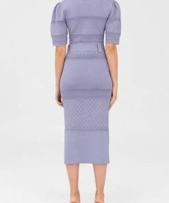 KEEPSAKE THE LABEL Bulletin Knit Top - Storm