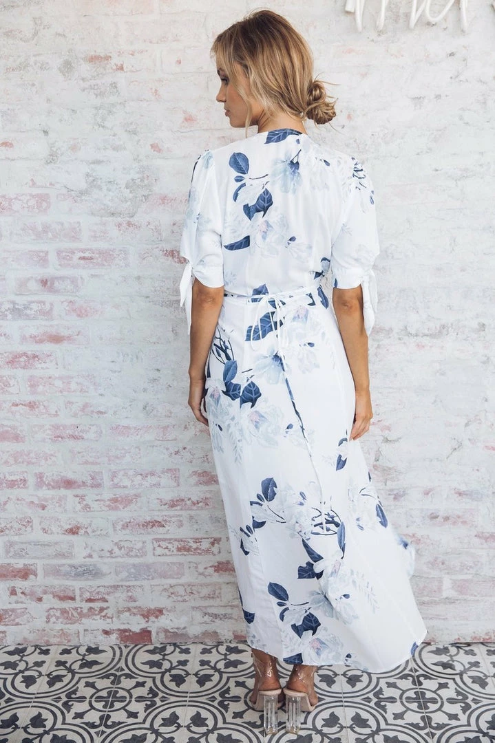 Desire OLD TEMPLATE Carmen Dress - White Floral CLOTHING 4 Desire OLD TEMPLATE Carmen Dress - White Floral CLOTHING