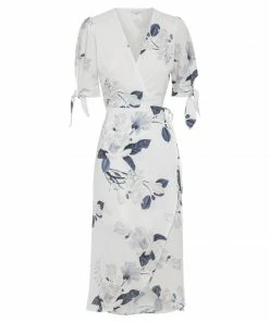 Desire OLD TEMPLATE Carmen Dress - White Floral CLOTHING 11 Desire OLD TEMPLATE Carmen Dress - White Floral CLOTHING