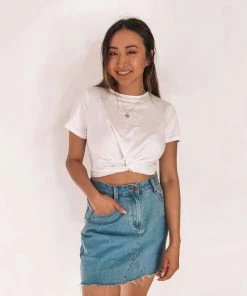 Style Box Preston Skirt - Blue