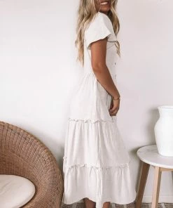 Style Box Casual Dresses Celie Dress - Beige