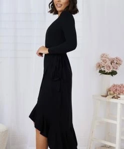 Style Box CLOTHING Cherice Dress - Black 9 Style Box CLOTHING Cherice Dress - Black