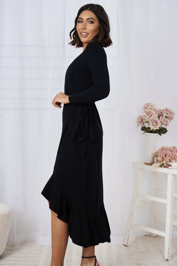 Style Box CLOTHING Cherice Dress - Black 5 Style Box CLOTHING Cherice Dress - Black