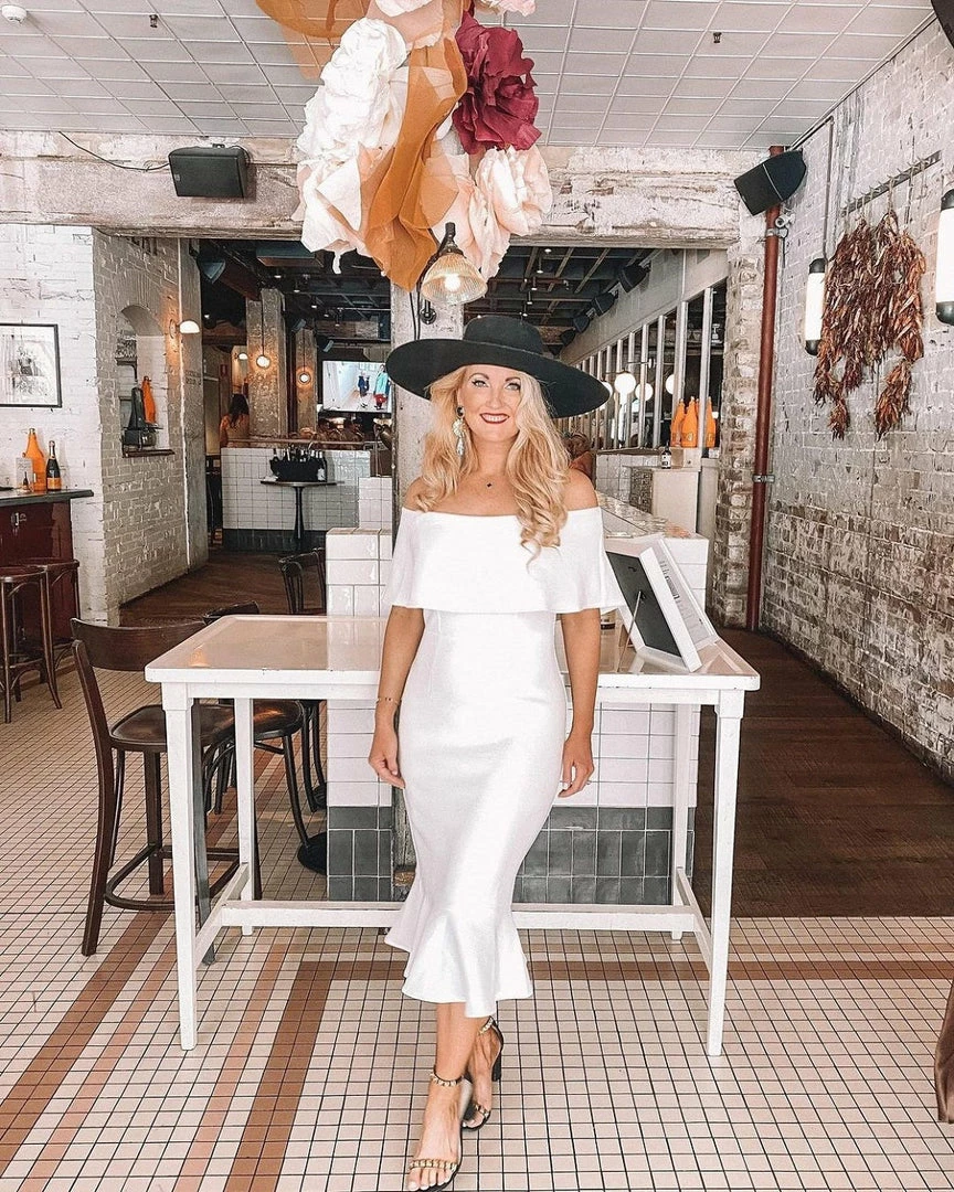 Esther The Label Kirby Dress - White DRESSES 5 Esther The Label Kirby Dress - White DRESSES