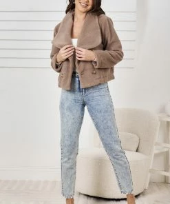 Style Box Corrine Jacket - Mocha CLOTHING