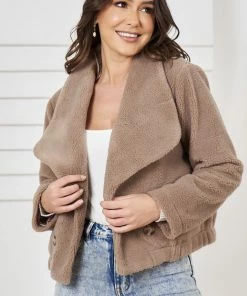 Style Box Corrine Jacket - Mocha CLOTHING