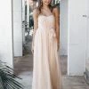 Esther Luxe Dahila Multi-Way Maxi Dress - Soft Peach DRESSES 1 Esther Luxe Dahila Multi-Way Maxi Dress - Soft Peach DRESSES