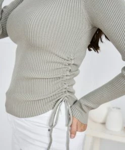 Dream House Davina Top - Sage CLOTHING