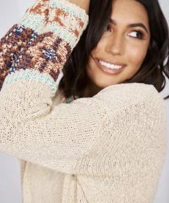 Miracle Fashion Didi Knit - Beige Print Jumpers & Sweaters 13 Miracle Fashion Didi Knit - Beige Print Jumpers & Sweaters