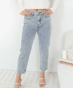 Paper Heart Ema Jeans - Light Blue CLOTHING