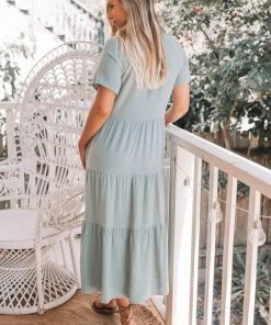 Style Box Emily Dress - Sage DRESSES