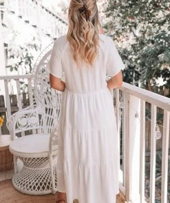 Style Box Emily Dress - White DRESSES