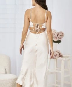 Kaarlo Fashion Pty Ltd DRESSES Florinda Dress - Champagne