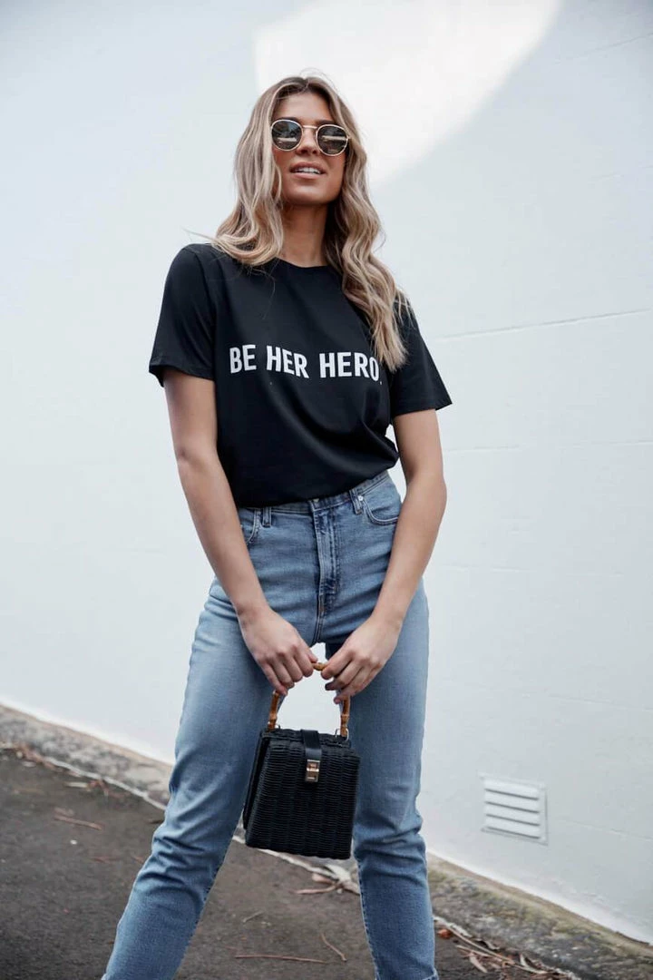 Be Hers Hero Tee 4 Be Hers Hero Tee