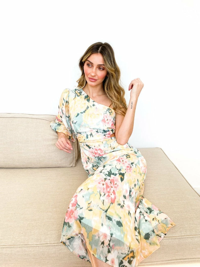 Reverse Calanthia Dress - Sage Floral 6 Reverse Calanthia Dress - Sage Floral