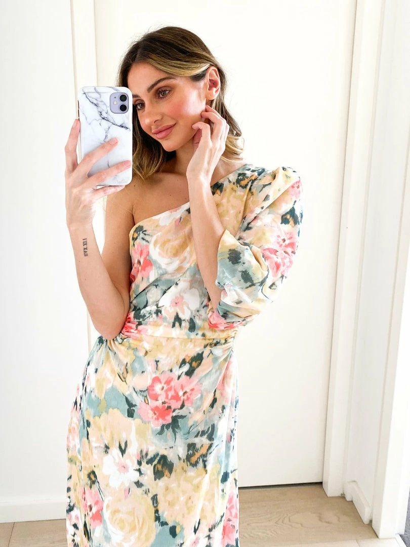 Reverse Calanthia Dress - Sage Floral 4 Reverse Calanthia Dress - Sage Floral