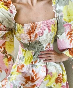 Wild Ginger DRESSES Betony Dress - Floral Print