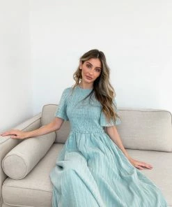 Qtrend Fashion PTY LTD Iolana Dress - Sage