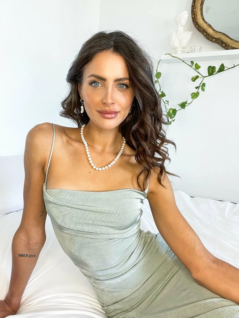 Kaarlo Fashion Pty Ltd DRESSES Janna Dress - Sage 6 Kaarlo Fashion Pty Ltd DRESSES Janna Dress - Sage