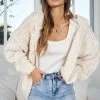 HQ Fashion Jorja Cardigan - Ivory Jumpers & Sweaters