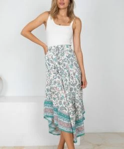 Miracle Fashion CLOTHING Kaylyn Skirt - Multi