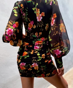 Seven Wonders (PremGroup) Kimancy Dress - Black Floral