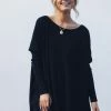Trendy Gallery Tamia Knit - Black Maternity Dresses 1 Trendy Gallery Tamia Knit - Black Maternity Dresses