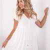 Desire Kylie Dress - White 1 Desire Kylie Dress - White