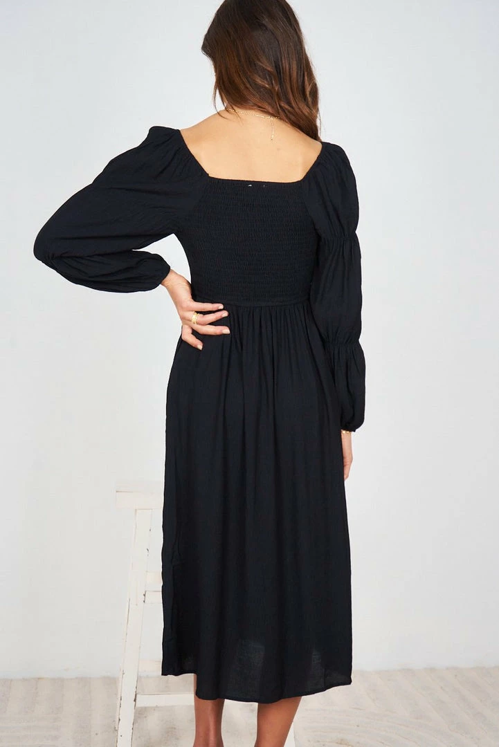 Style Box Leanna Dress - Black Casual Dresses 4 Style Box Leanna Dress - Black Casual Dresses