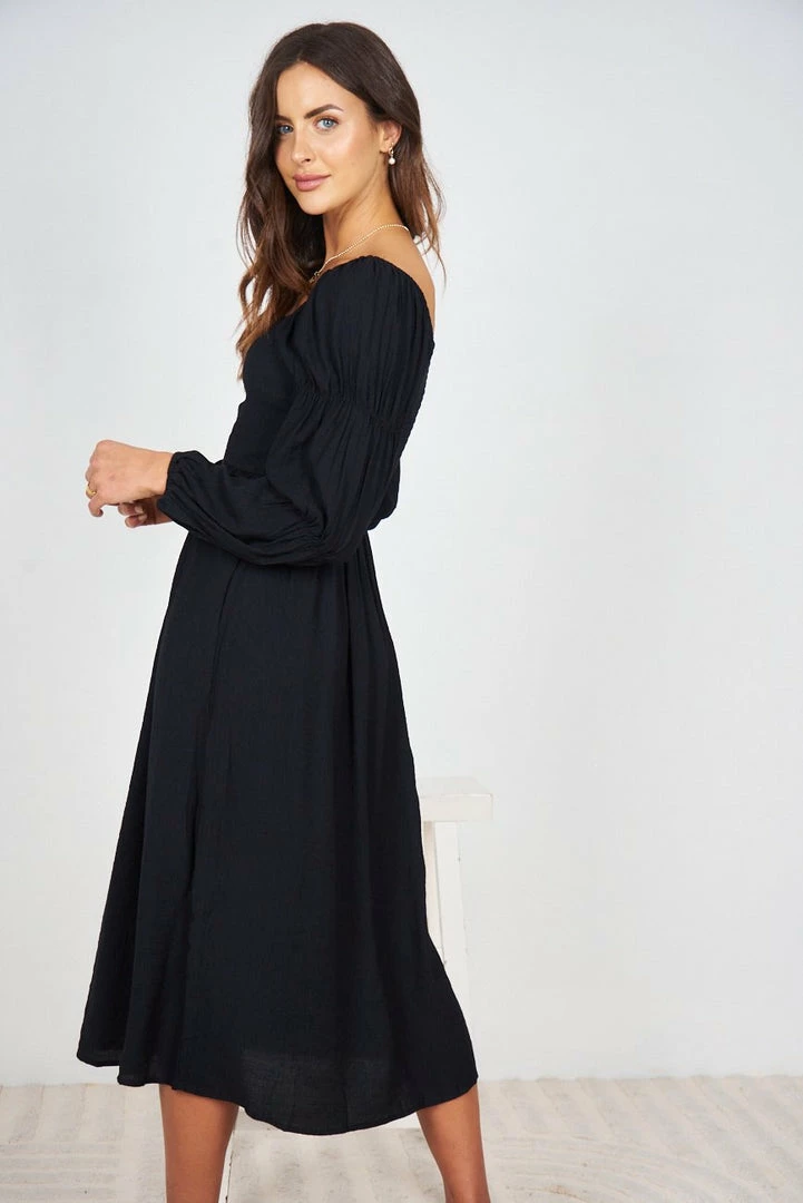 Style Box Leanna Dress - Black Casual Dresses 5 Style Box Leanna Dress - Black Casual Dresses