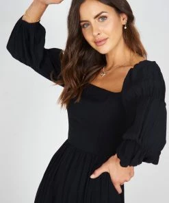 Style Box Leanna Dress - Black Casual Dresses 10 Style Box Leanna Dress - Black Casual Dresses