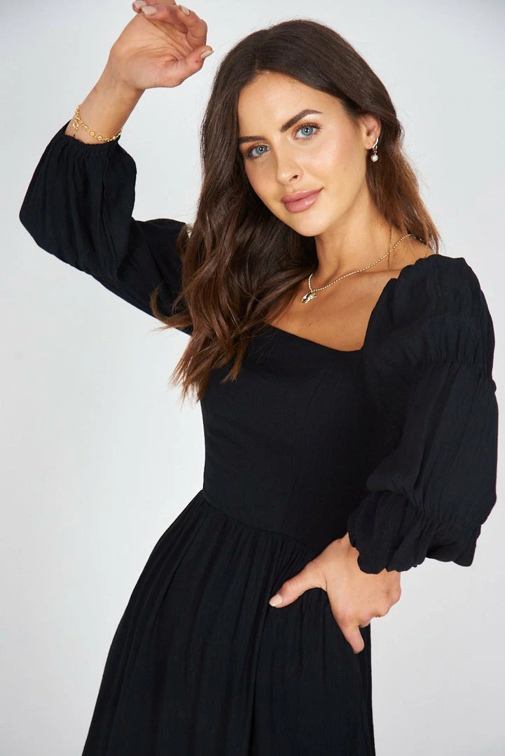 Style Box Leanna Dress - Black Casual Dresses 6 Style Box Leanna Dress - Black Casual Dresses