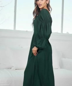 Style Box Leanna Dress - Dark Green