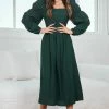 Style Box Leanna Dress - Dark Green