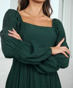 Style Box Leanna Dress - Dark Green