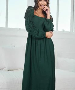 Style Box Leanna Dress - Dark Green
